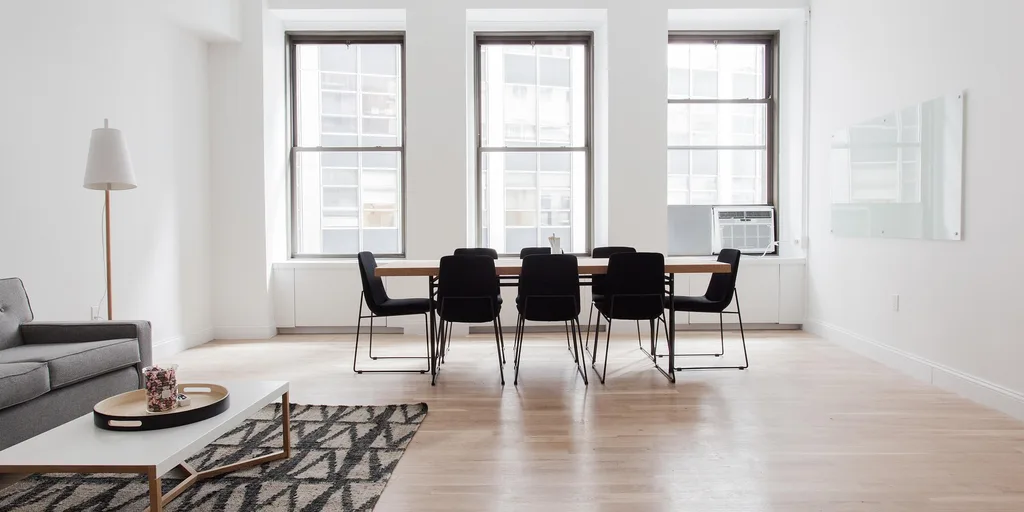 Fußboden im Wohnzimmer