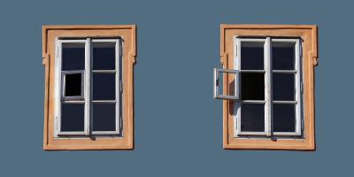 Kleines Fenster geöffnet